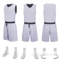 Ensembles de sports de maillot de basket-ball 100% en gros 100% en polyester